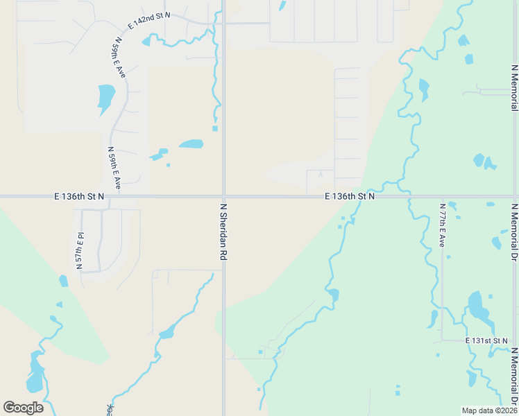 map of restaurants, bars, coffee shops, grocery stores, and more near 6805 East 136th Street North in Collinsville