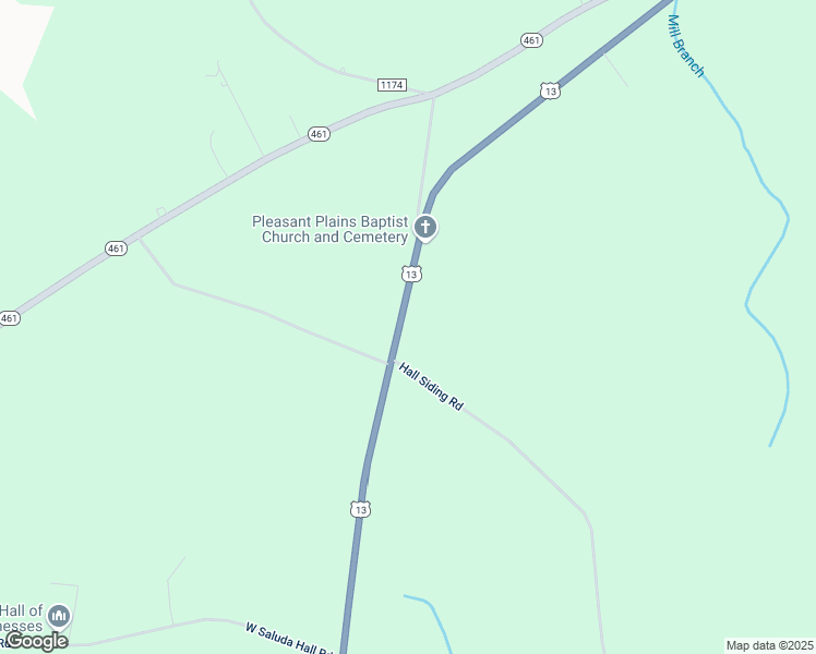 map of restaurants, bars, coffee shops, grocery stores, and more near 822 U.S. 13 in Ahoskie