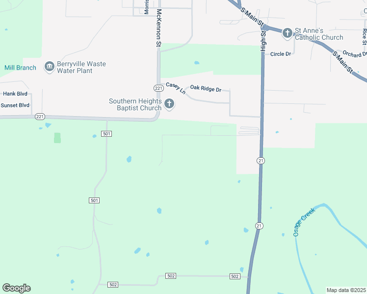 map of restaurants, bars, coffee shops, grocery stores, and more near 227 Bedford Falls Drive in Berryville