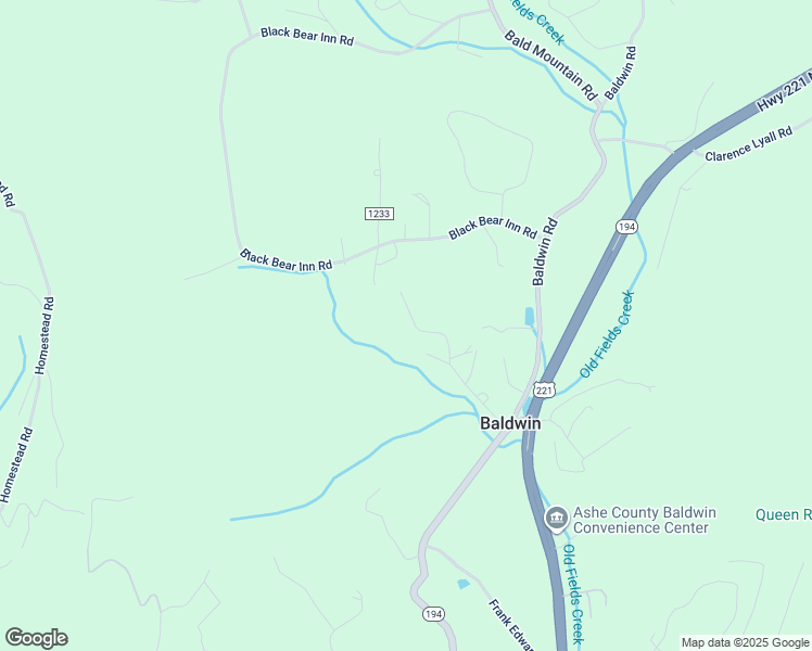 map of restaurants, bars, coffee shops, grocery stores, and more near 457 Earnest Howell Road in West Jefferson