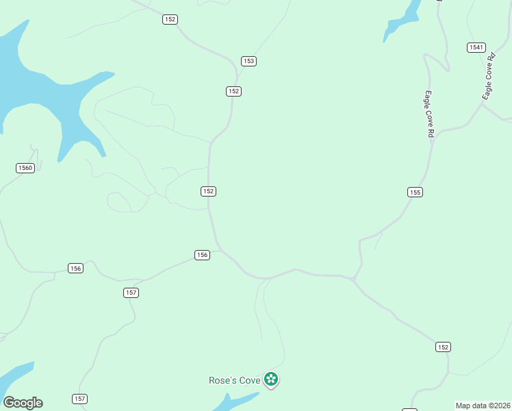 map of restaurants, bars, coffee shops, grocery stores, and more near County Road 152 in Eureka Springs