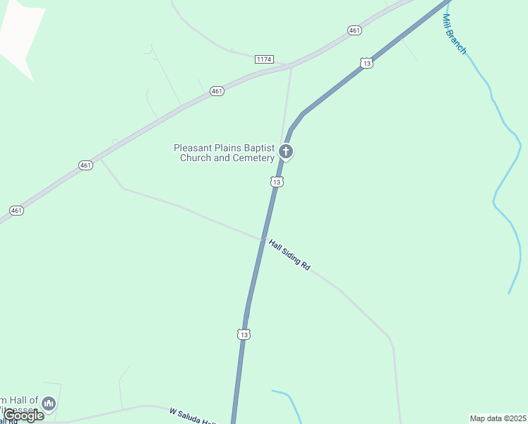 map of restaurants, bars, coffee shops, grocery stores, and more near 822 U.S. 13 in Ahoskie