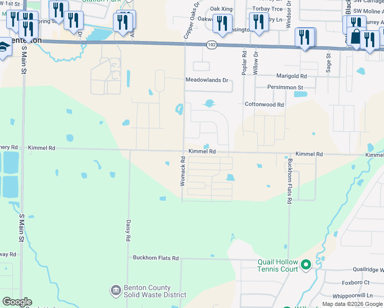 map of restaurants, bars, coffee shops, grocery stores, and more near in 