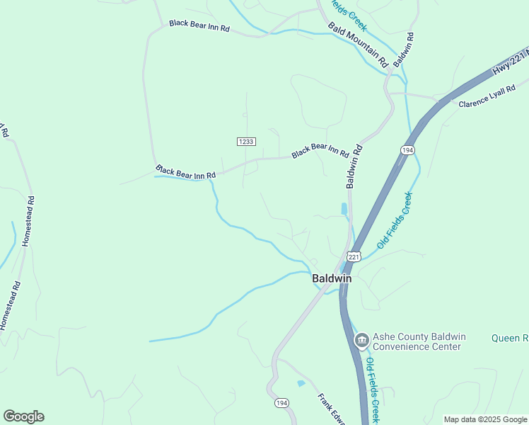 map of restaurants, bars, coffee shops, grocery stores, and more near 457 Earnest Howell Road in West Jefferson