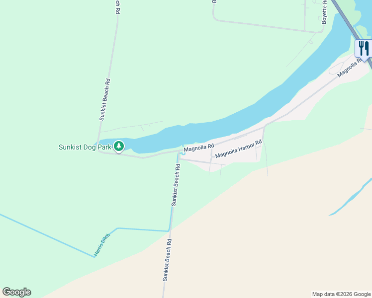 map of restaurants, bars, coffee shops, grocery stores, and more near 990 Magnolia Rd in Tiptonville