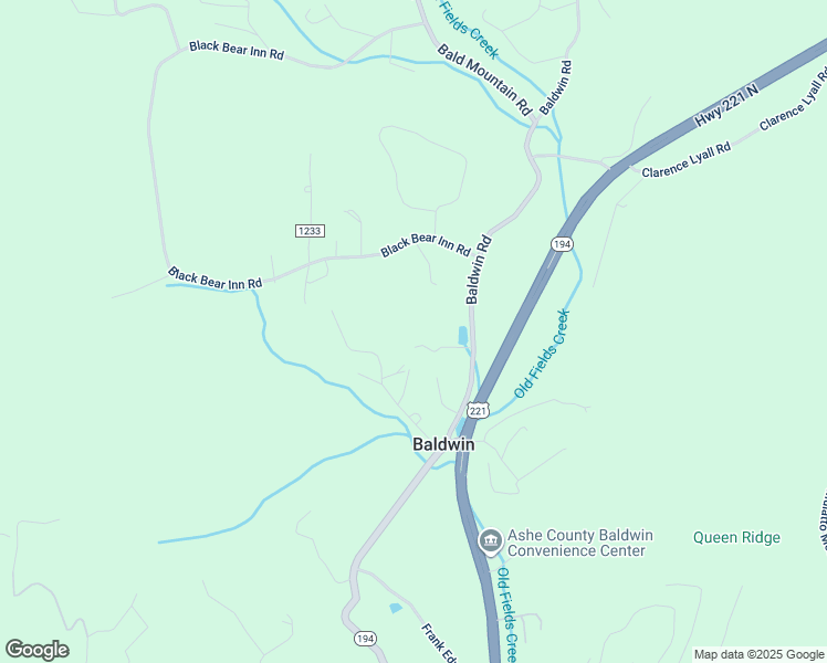 map of restaurants, bars, coffee shops, grocery stores, and more near 250 Edgewood Drive in West Jefferson