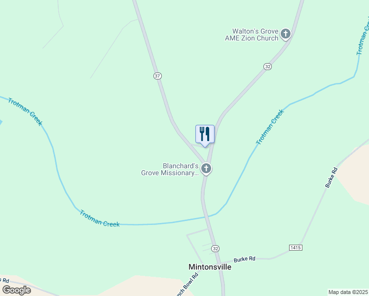 map of restaurants, bars, coffee shops, grocery stores, and more near North Carolina 37 in Hobbsville