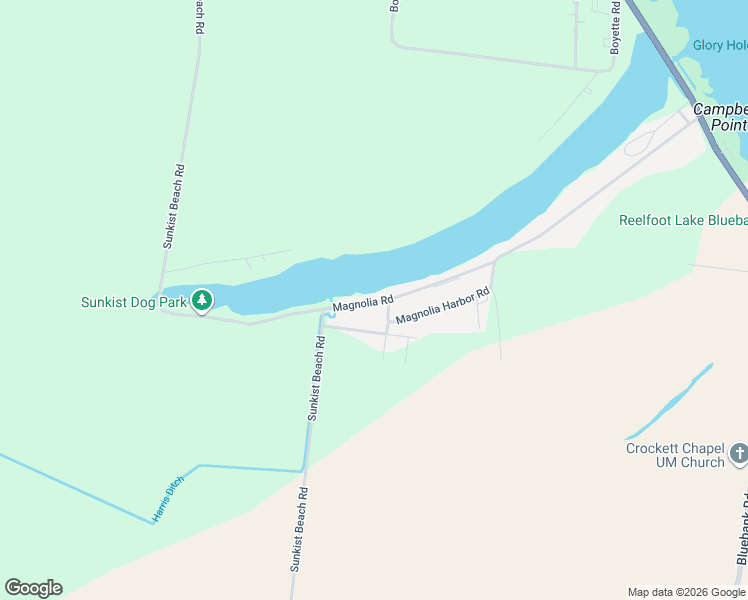 map of restaurants, bars, coffee shops, grocery stores, and more near 920 Magnolia Road in Tiptonville