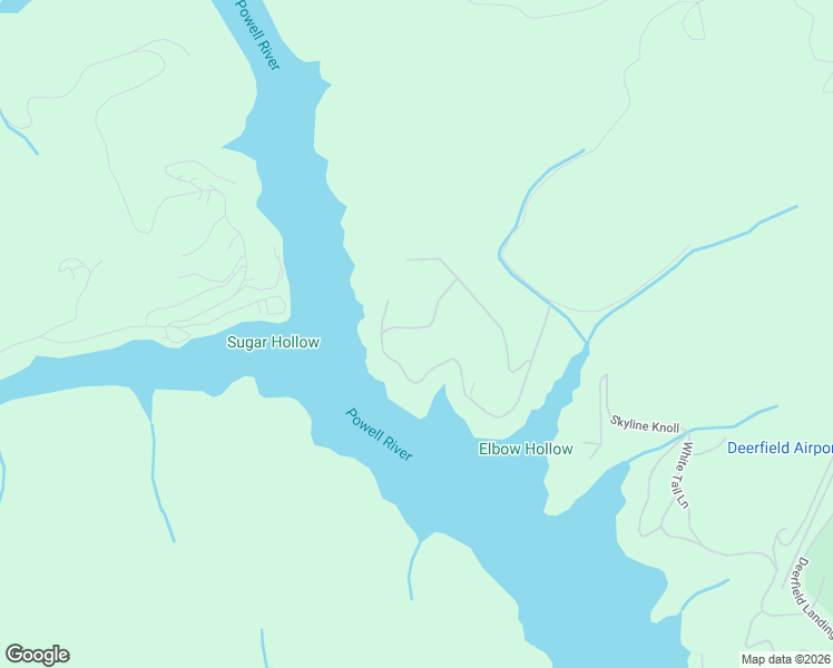 map of restaurants, bars, coffee shops, grocery stores, and more near 427 Cameron Loop Lane in LaFollette