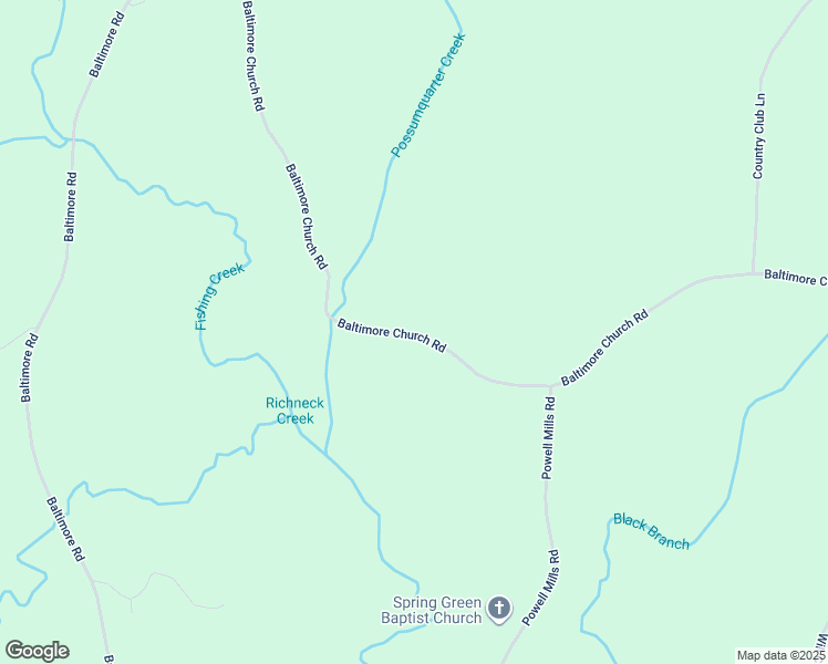 map of restaurants, bars, coffee shops, grocery stores, and more near 397 Baltimore Church Road in Warrenton