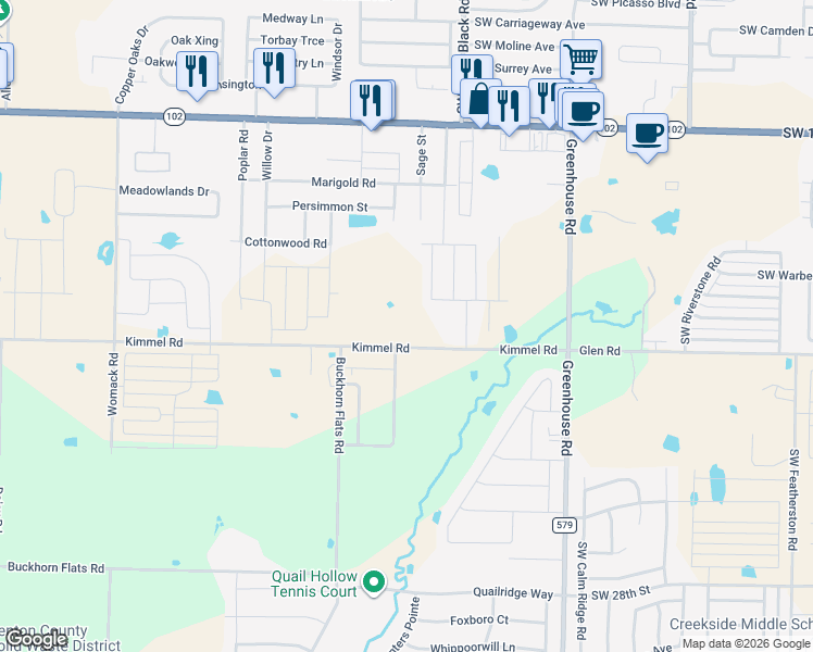 map of restaurants, bars, coffee shops, grocery stores, and more near 921 Little Osage Avenue in Centerton