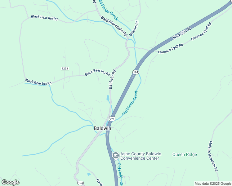 map of restaurants, bars, coffee shops, grocery stores, and more near 1029 Baldwin Road in West Jefferson
