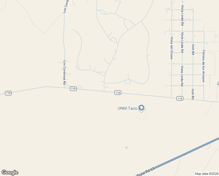 map of restaurants, bars, coffee shops, grocery stores, and more near 1 Golf Course Drive in Ranchos de Taos