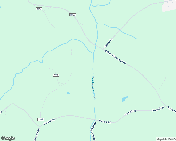 map of restaurants, bars, coffee shops, grocery stores, and more near 1257 Almond Road in Reidsville
