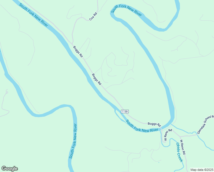 map of restaurants, bars, coffee shops, grocery stores, and more near 3173 Boggs Road in West Jefferson