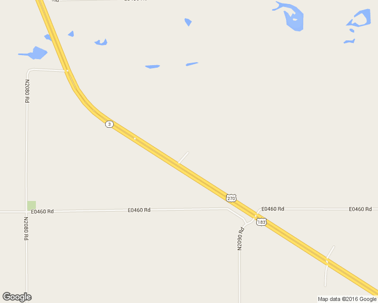 map of restaurants, bars, coffee shops, grocery stores, and more near Creek Road in Woodward