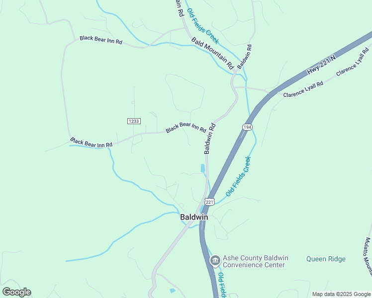 map of restaurants, bars, coffee shops, grocery stores, and more near 188 Heaven Drive in West Jefferson