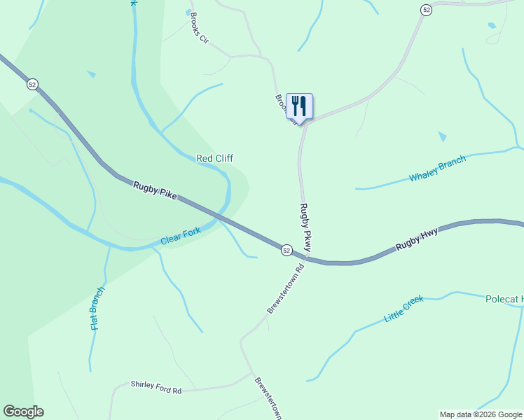 map of restaurants, bars, coffee shops, grocery stores, and more near in Rugby