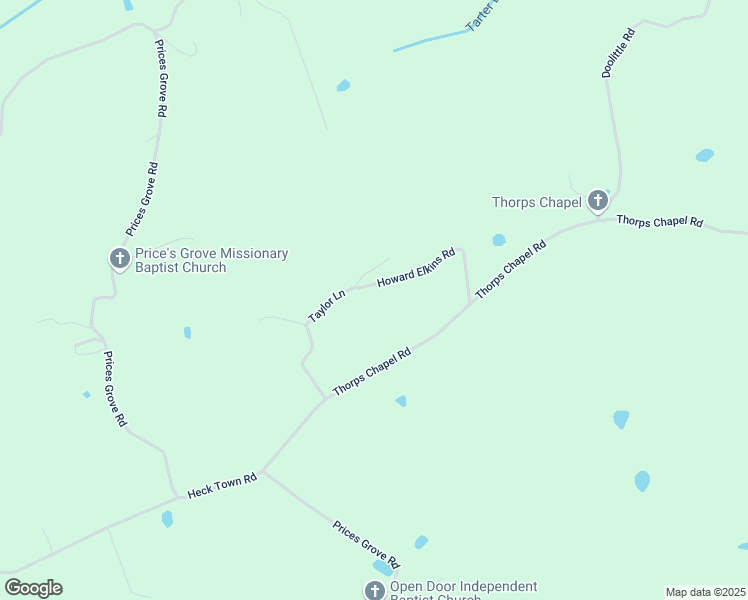 map of restaurants, bars, coffee shops, grocery stores, and more near 198 Taylor Lane in Rogersville