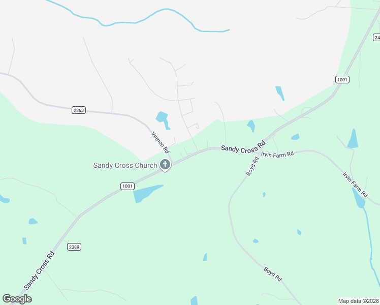 map of restaurants, bars, coffee shops, grocery stores, and more near 1160 Sandy Cross Road in Reidsville