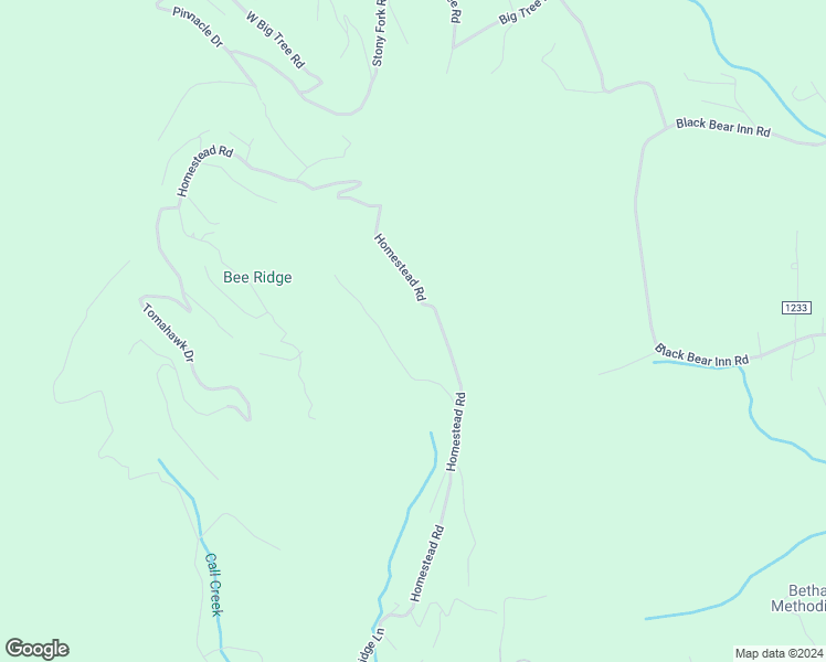 map of restaurants, bars, coffee shops, grocery stores, and more near 717 Homestead Road in Todd