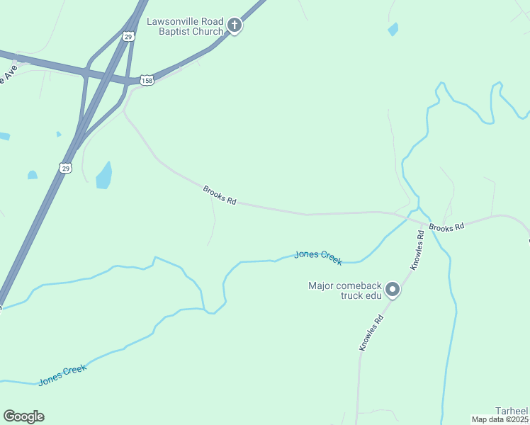 map of restaurants, bars, coffee shops, grocery stores, and more near 626 Brooks Road in Reidsville