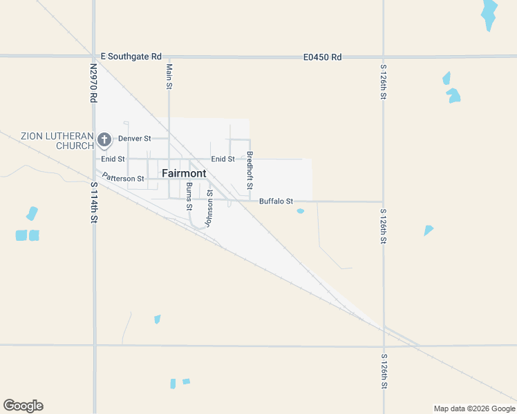 map of restaurants, bars, coffee shops, grocery stores, and more near 505 Buffalo Street in Fairmont