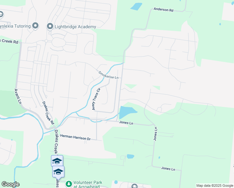 map of restaurants, bars, coffee shops, grocery stores, and more near 1015 Avery Trace Circle in Hendersonville