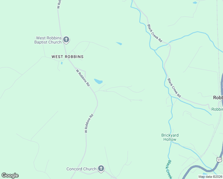 map of restaurants, bars, coffee shops, grocery stores, and more near 161 Everett Lane in Robbins