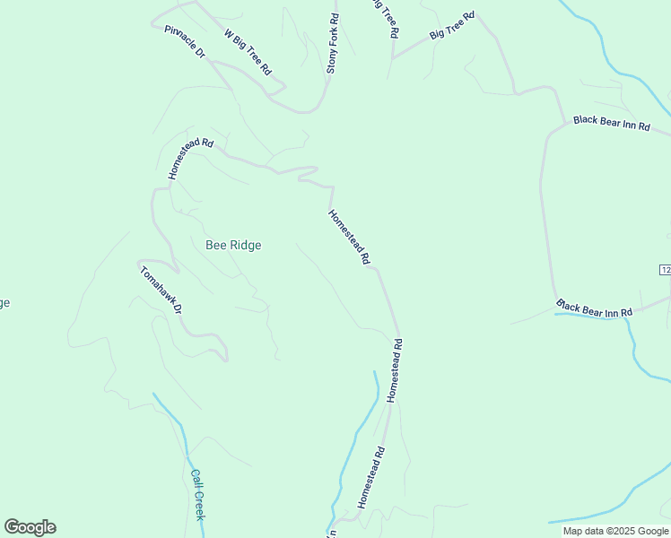 map of restaurants, bars, coffee shops, grocery stores, and more near 366 Falls Creek Road in Todd