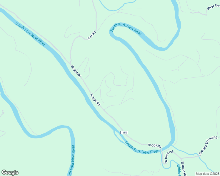 map of restaurants, bars, coffee shops, grocery stores, and more near Quail Lane in Ashe County