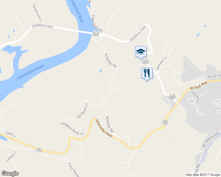 map of restaurants, bars, coffee shops, grocery stores, and more near 336 Schelley Rd in Gainesboro