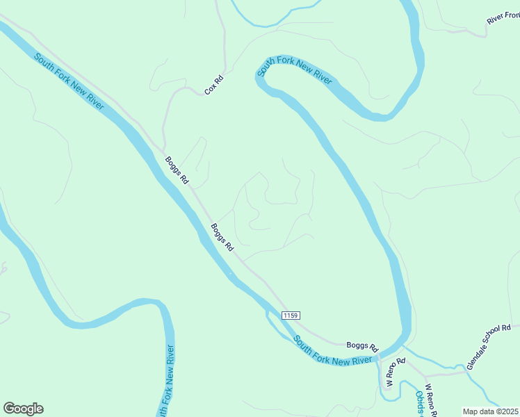 map of restaurants, bars, coffee shops, grocery stores, and more near Quail Lane in Ashe County