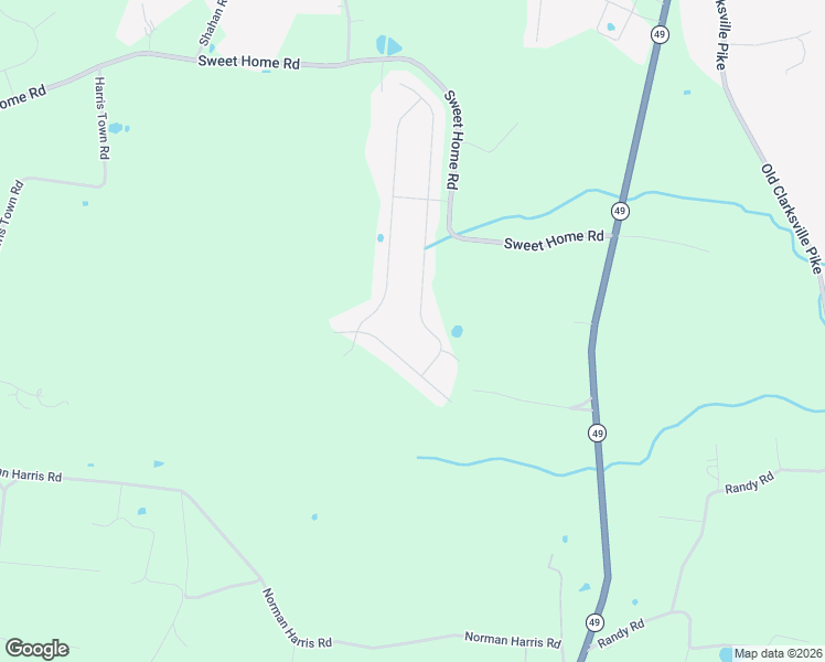 map of restaurants, bars, coffee shops, grocery stores, and more near 1143 Leaf Lane in Ashland City