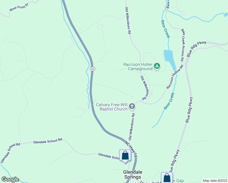 map of restaurants, bars, coffee shops, grocery stores, and more near 294 Oak View Drive in Jefferson