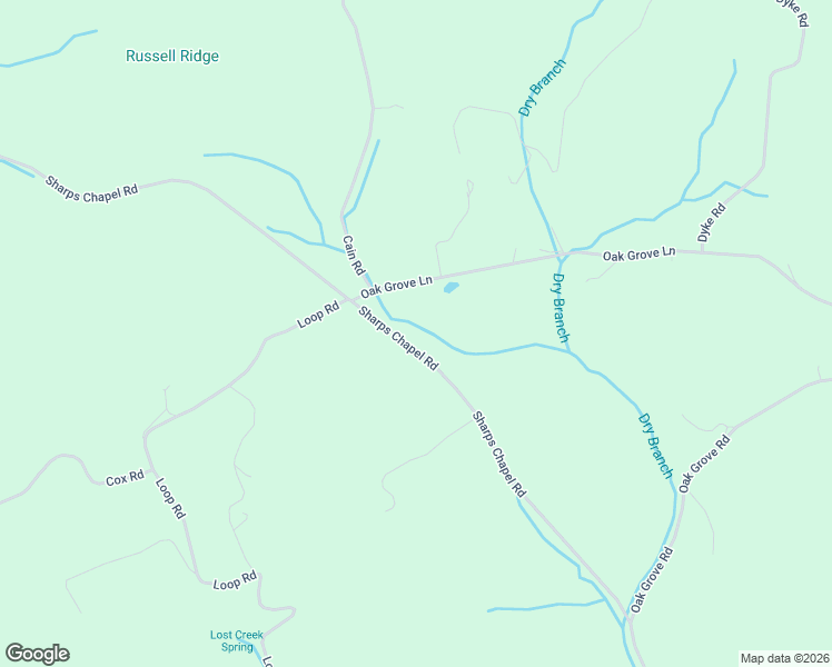map of restaurants, bars, coffee shops, grocery stores, and more near 212 Oak Grove Lane in Sharps Chapel