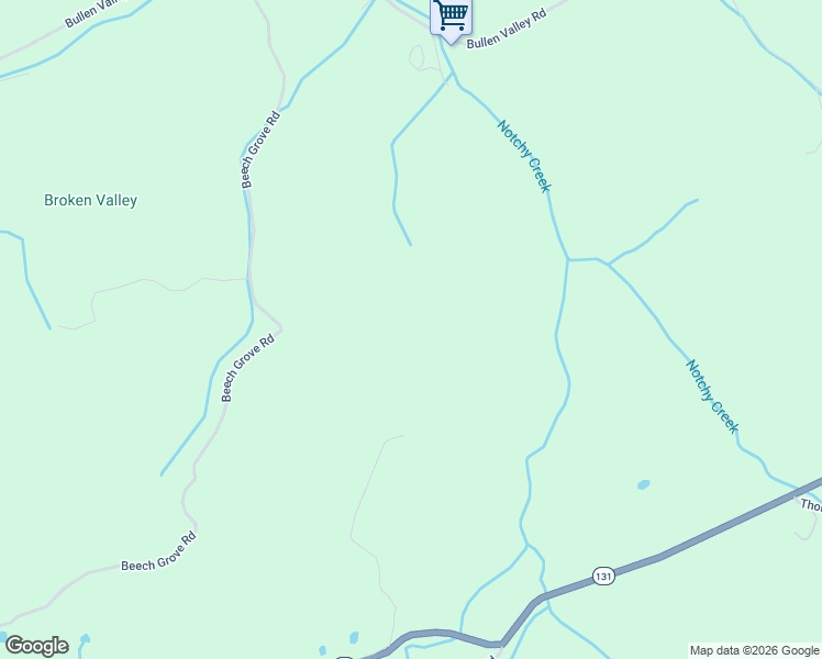 map of restaurants, bars, coffee shops, grocery stores, and more near in Thorn Hill