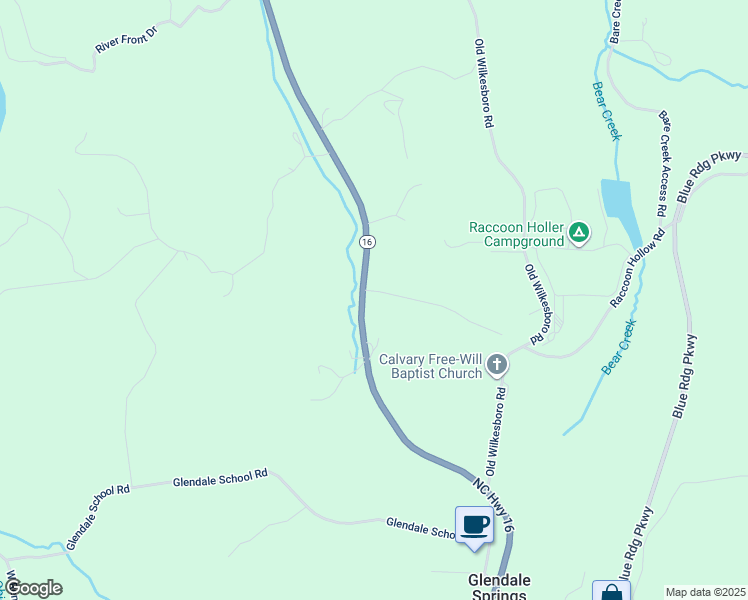 map of restaurants, bars, coffee shops, grocery stores, and more near 132 Oak View Drive in Jefferson