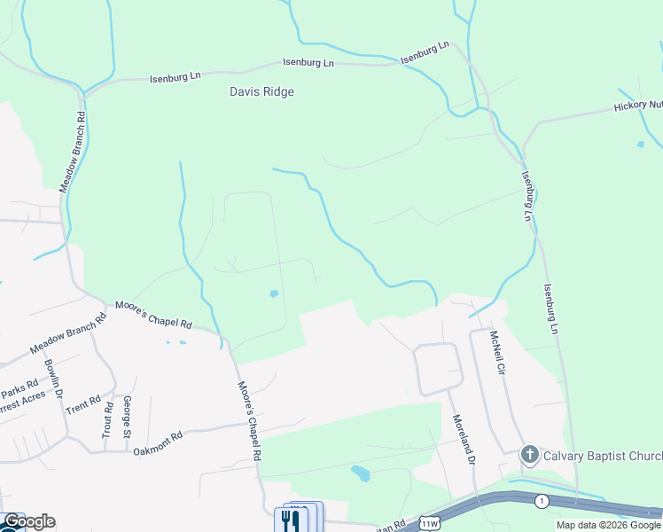 map of restaurants, bars, coffee shops, grocery stores, and more near 243 Springwood Dr in Bean Station