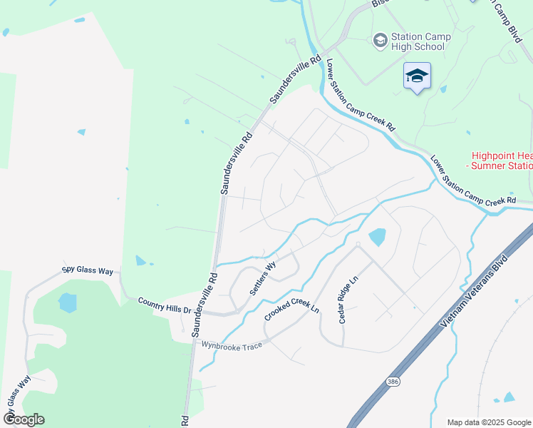 map of restaurants, bars, coffee shops, grocery stores, and more near 124 Mckain Crossing in Hendersonville
