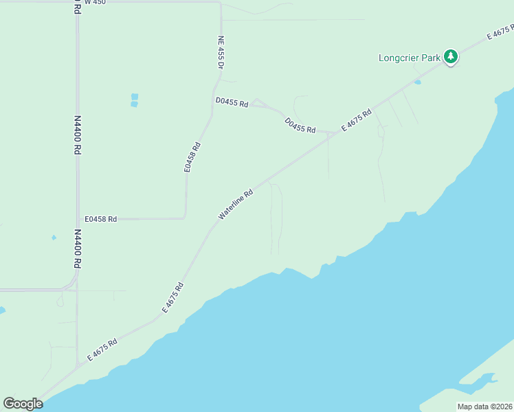 map of restaurants, bars, coffee shops, grocery stores, and more near 2046 Waterline Road in Pryor