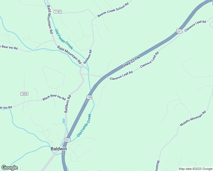 map of restaurants, bars, coffee shops, grocery stores, and more near 356 Clarence Lyall Road in West Jefferson