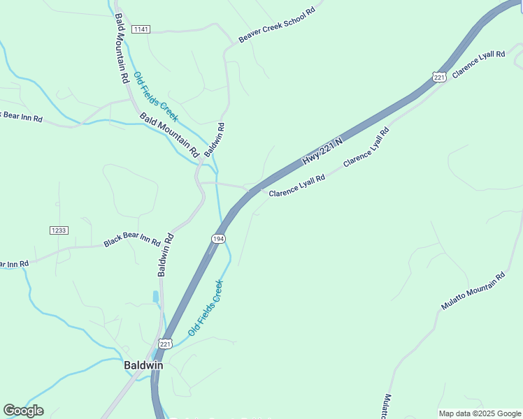 map of restaurants, bars, coffee shops, grocery stores, and more near 356 Clarence Lyall Road in West Jefferson