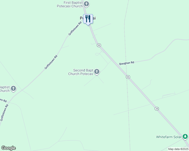 map of restaurants, bars, coffee shops, grocery stores, and more near 214 Potecasi Lane in Woodland