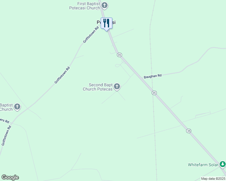 map of restaurants, bars, coffee shops, grocery stores, and more near 214 Potecasi Lane in Woodland