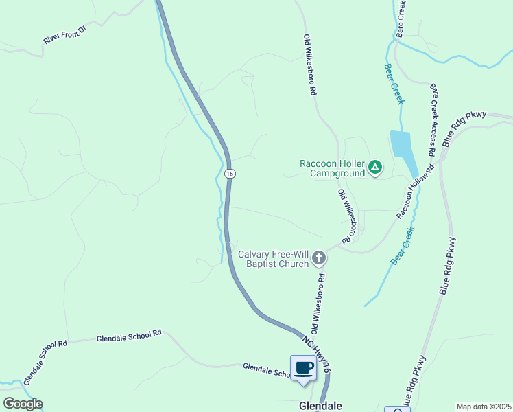 map of restaurants, bars, coffee shops, grocery stores, and more near 201 Oak View Drive in Jefferson