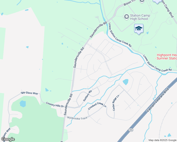 map of restaurants, bars, coffee shops, grocery stores, and more near 124 Mckain Crossing in Hendersonville