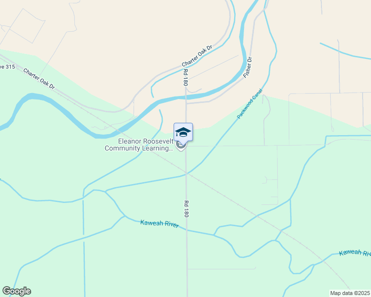 map of restaurants, bars, coffee shops, grocery stores, and more near 31191 Road 180 in Visalia