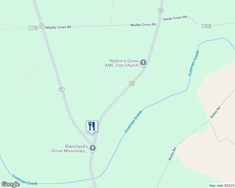 map of restaurants, bars, coffee shops, grocery stores, and more near 1239 Highway 32 in Hobbsville