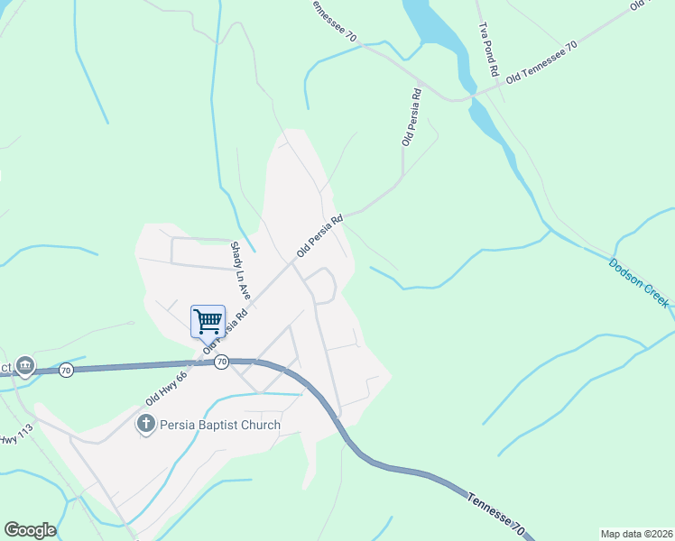 map of restaurants, bars, coffee shops, grocery stores, and more near 122 Morningside Circle in Rogersville